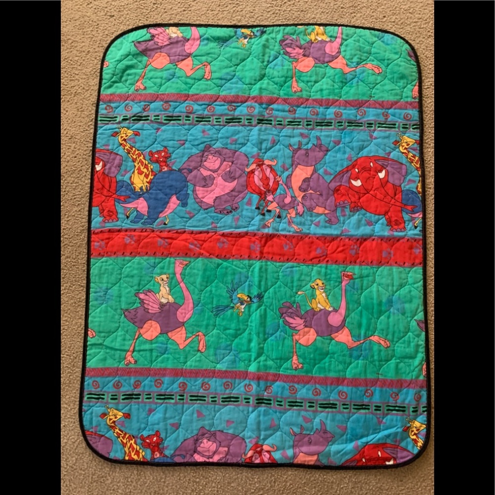 VTG Disney’s The Lion King Crib Comforter/Blanket